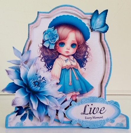 Amelia 2 XL Shaped Card Kit by Pam Stubley