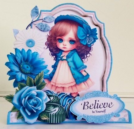 Amelia 3 XL Shaped Card Kit by Pam Stubley