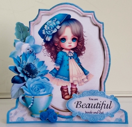 Amelia 4 XL Shaped Card Kit by Pam Stubley