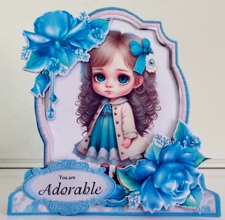 Amelia 5 XL Shaped Card Kit by Pam Stubley