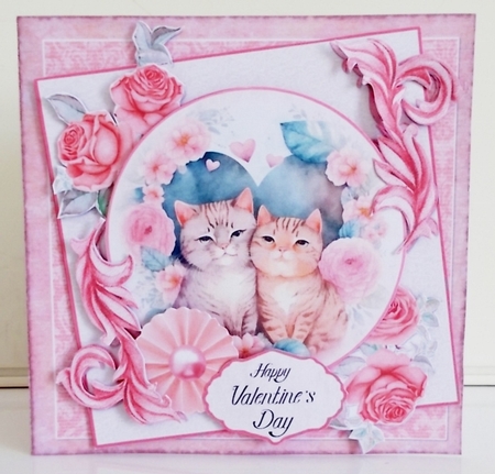 Animal Magnetism 1  7.75x7.75 Simply Cards  by Pam Stubley