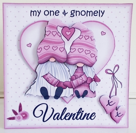  One & Gnomely Valentine by Pam Stubley
