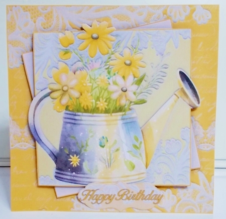 Watering Can Mini Kit #4 by Pam Stubley