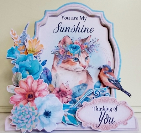 As Sweet As Spring 3 XL Shaped Card Kit by Pam Stubley