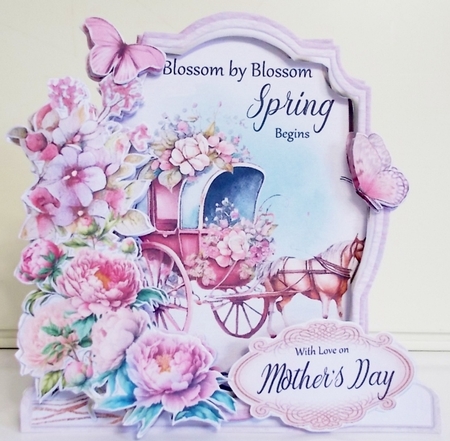 As Sweet As Spring 7 XL Shaped Card Kit by Pam Stubley