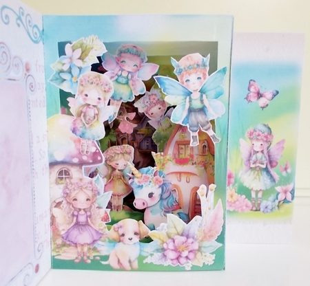 Welcome to Fairyland Storybook Tunnel Card by Pam Stubley