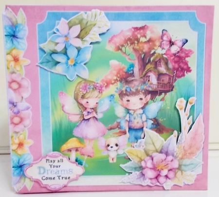 Welcome to Fairyland Storybook Tunnel Card by Pam Stubley