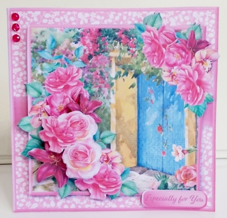 Country Escape - Decoupage Card Mini Kit by Pam Stubley