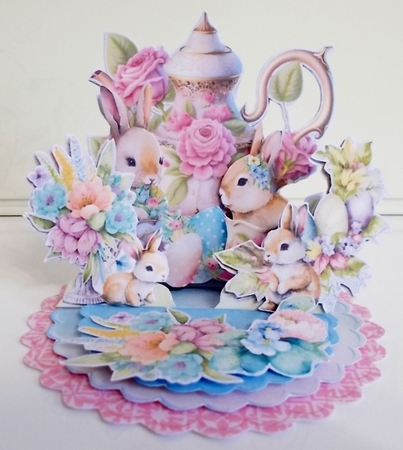 As Sweet As Easter 12 Triple Easel by Pam Stubley