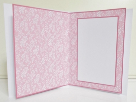 Pink And White Twigs - Insert by Pam Stubley