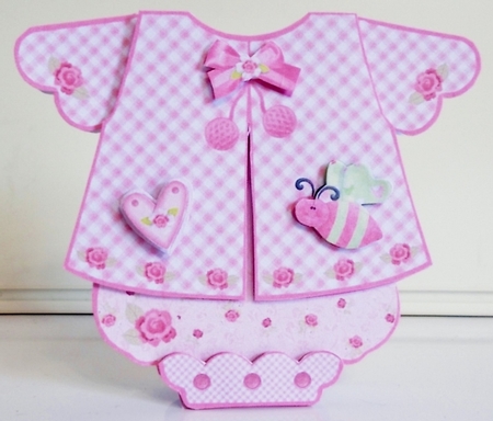 Baby Girl Matinée Romper Suit  by Pam Stubley