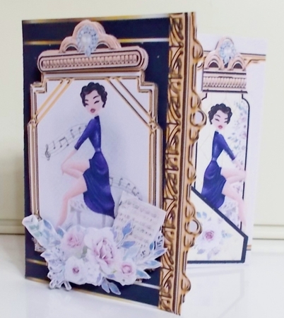Glam it Up 3 Simply Cards & Bookmark Mini Kit by Pam Stubley