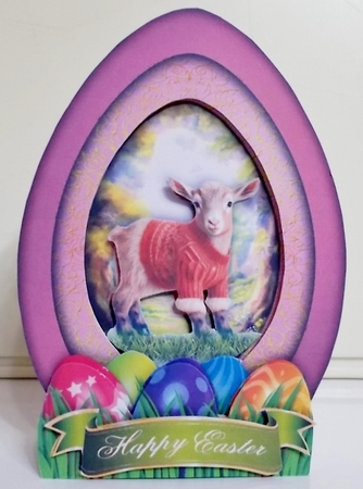 Happy Easter - Lamb 2 by Pam Stubley
