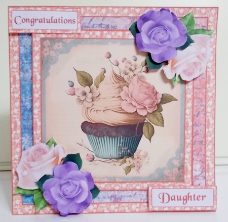 Vintage cupcake no1 by Pam Stubley