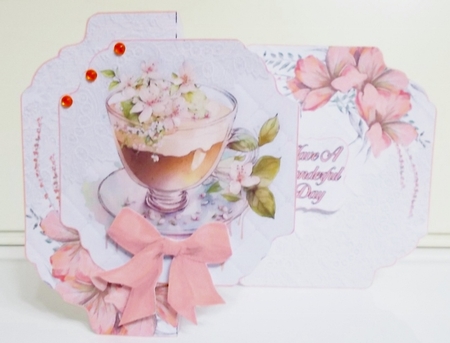 Cup Of Flowers Fold Back Kit       by Pam Stubley