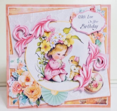 S is for Spring 2  7.75x7.75 Simply Cards  by Pam Stubley