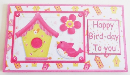 Happy Bir-day Money Wallet by Pam Stubley