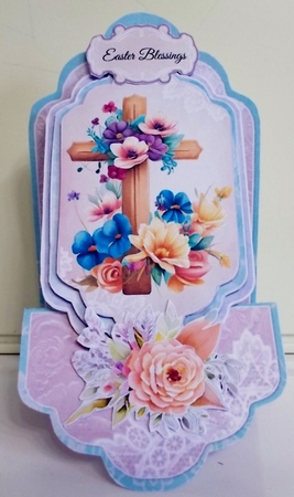 The Meaning of Easter 6 - Upright Z-fold Tag Card Mini Kit by Pam Stubley