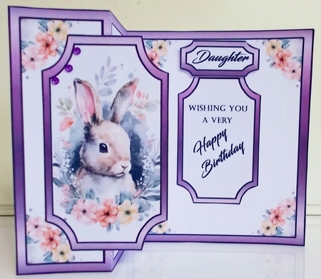 FB Cute floral rabbit by Pam Stubley