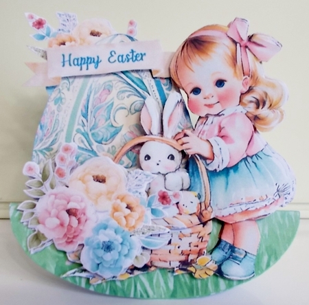 Spring Darlings 3 Rocker Card by Pam Stubley