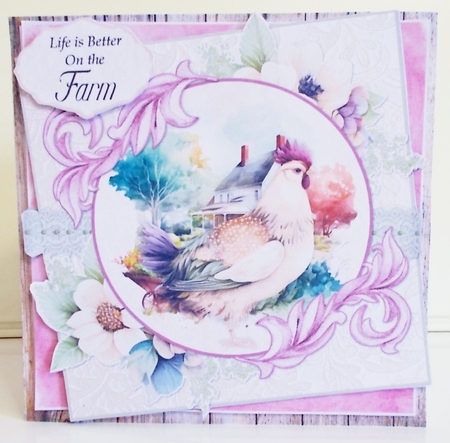 Farming Life 1  7.75x7.75 Simply Cards  by Pam Stubley
