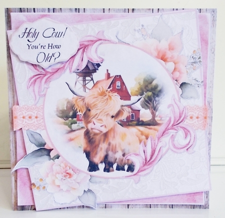 Farming Life 4  7.75x7.75 Simply Cards  by Pam Stubley