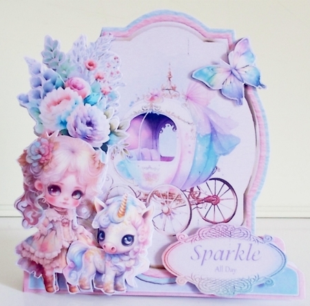 Over the Rainbow 3 XL Shaped Card Kit by Pam Stubley
