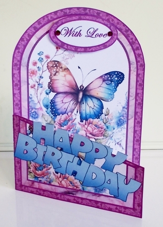 Cutaway Pretty Butterfly by Pam Stubley