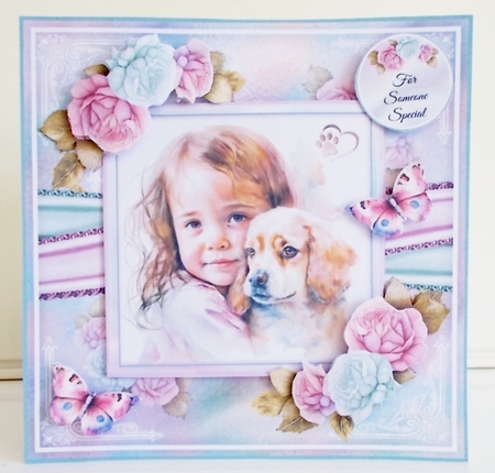 Girls And Their Dogs Mini Page Kit by Pam Stubley