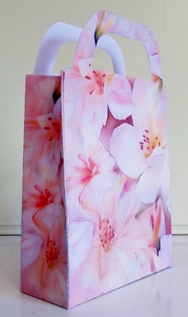 Soft floral gift bag 12 by Pam Stubley