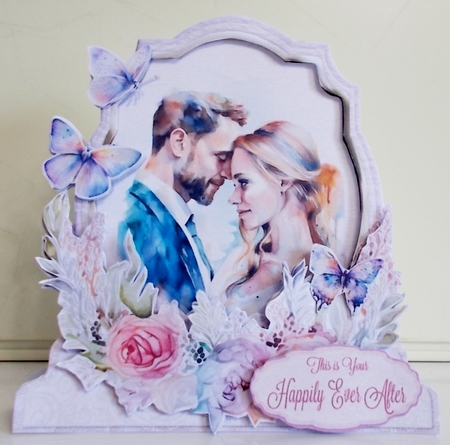 Forever Begins Today 2 XL Shaped Card Kit by Pam Stubley