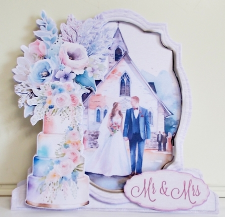 Forever Begins Today 4 XL Shaped Card Kit by Pam Stubley