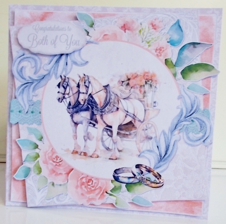 Forever Begins Today 6  7.75x7.75 Simply Cards  by Pam Stubley