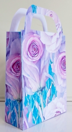 Lilac roses gift bag 4 by Pam Stubley