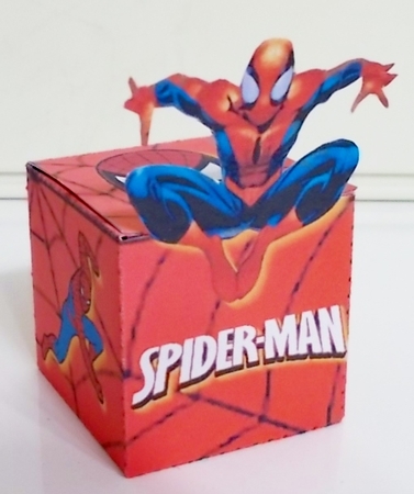 SPIDER MAN MARVEL COMICS SUPER HEROS FAVOR BOX by Pam Stubley