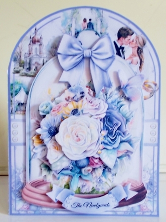 Bridal Bouquet Shaped Mini Page Kit by Pam Stubley