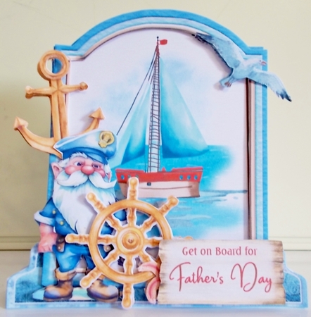 Smooth Sailing 3 XL Shaped Card Kit by Pam Stubley