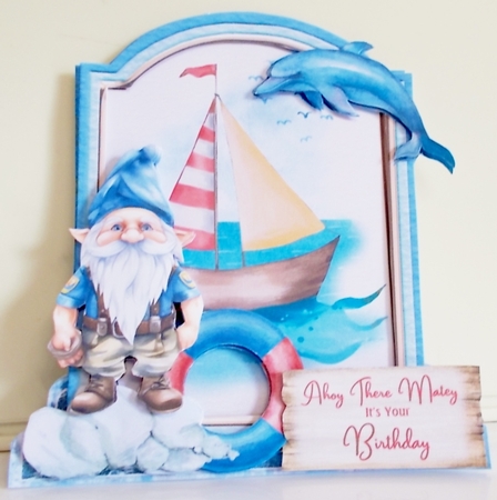 Smooth Sailing 2 XL Shaped Card Kit by Pam Stubley