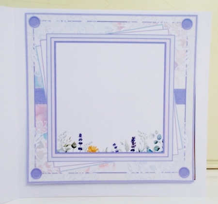 Soft lilac floral blank Insert 1 by Pam Stubley