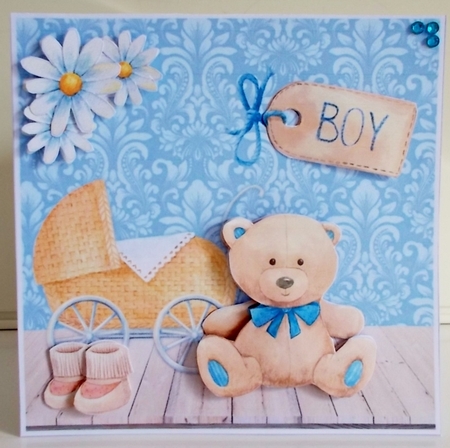 Vintage new baby Boy mini kit by Pam Stubley