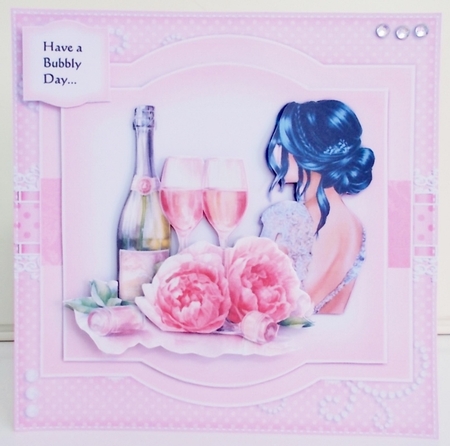 Special Occasion In Pink Mini Kit by Pam Stubley