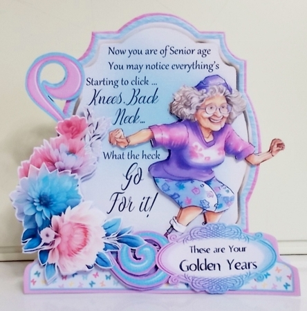 Grannys at it Again 3 XL Shaped Card Kit by Pam Stubley