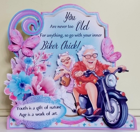 Grannys at it Again 4 XL Shaped Card Kit by Pam Stubley
