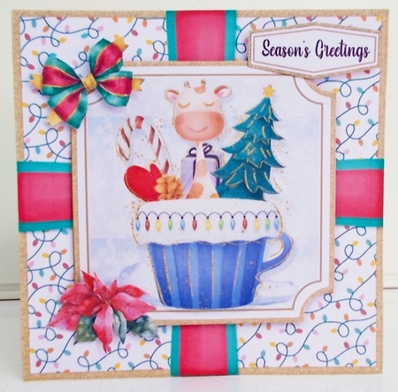 Christmas Cocoa Cup Animals Kit-1 by Pam Stubley