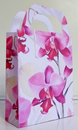 Orchids gift bag 4 by Pam Stubley