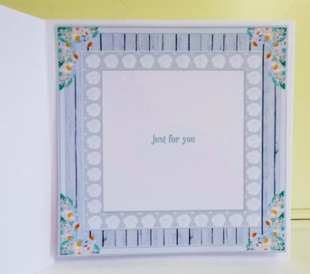 Pretty wood framed Insert 1 by Pam Stubley