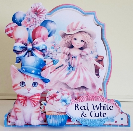 American Spirit 7 XL Shaped Card Kit by Pam Stubley