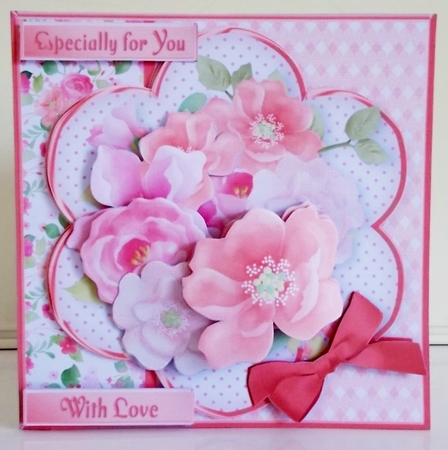 Summer Posy - Decoupage Card Mini Kit by Pam Stubley