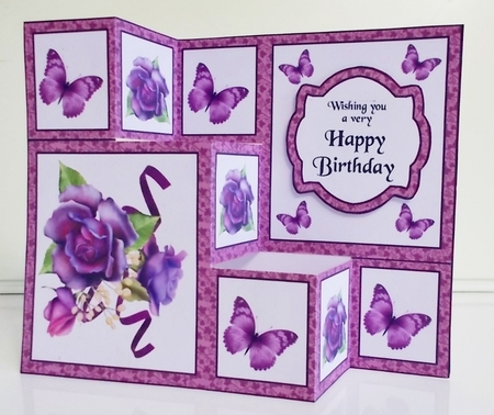 TSF Purple rose by Pam Stubley