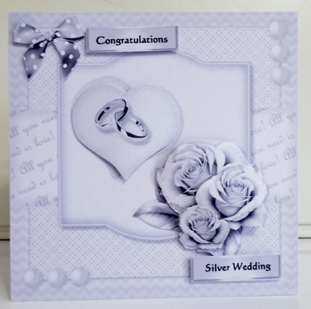 Silver Wedding Mini Kit by Pam Stubley